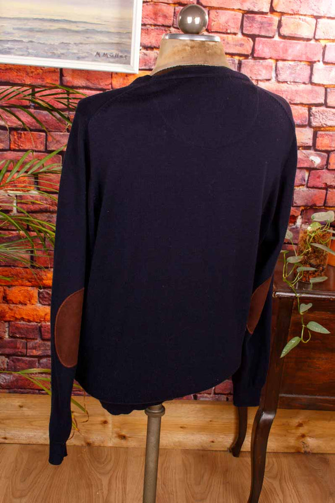 Cardigan dunkelblau Baumwollmix