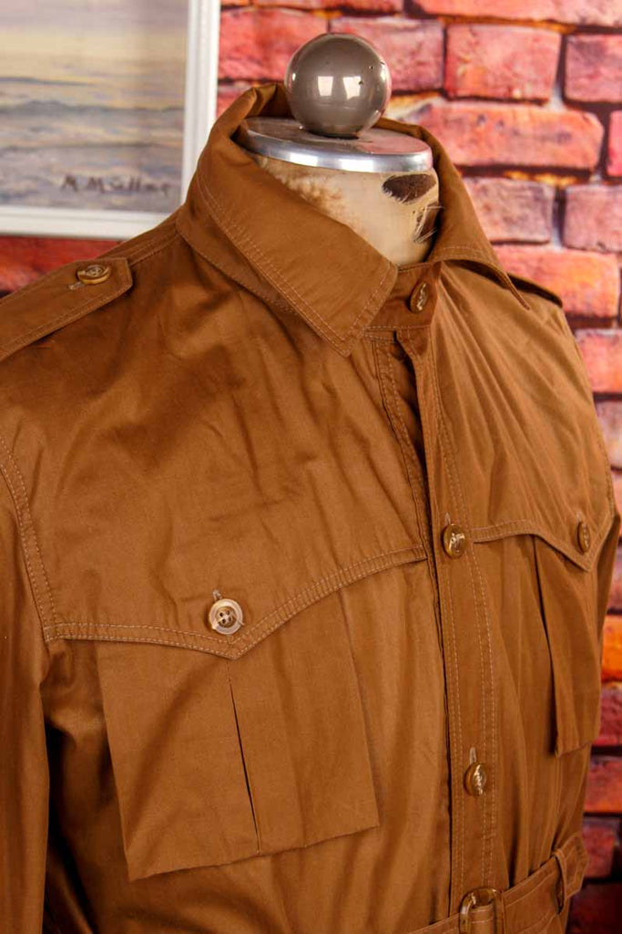 DDR Trenchcoat braun