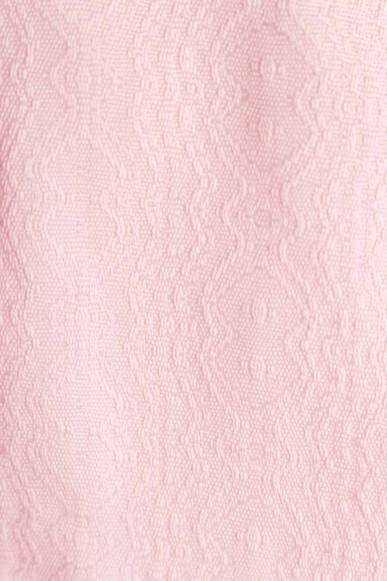 60s Baumwolle Hemd rosa Muster