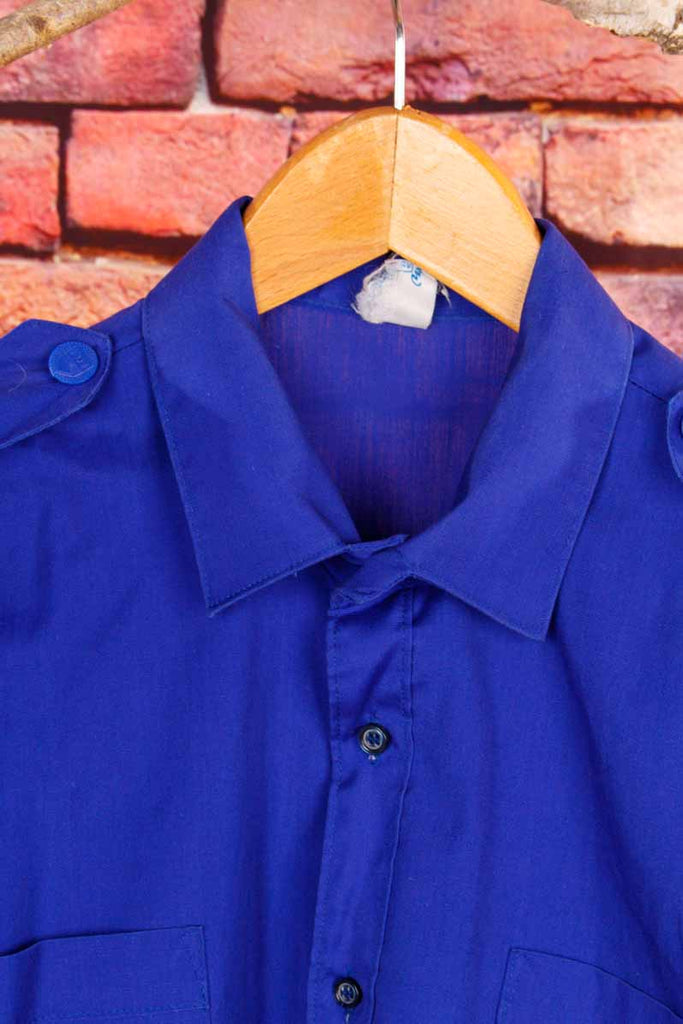 DDR FDJ Hemd blau