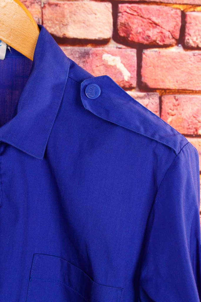 DDR FDJ Hemd blau