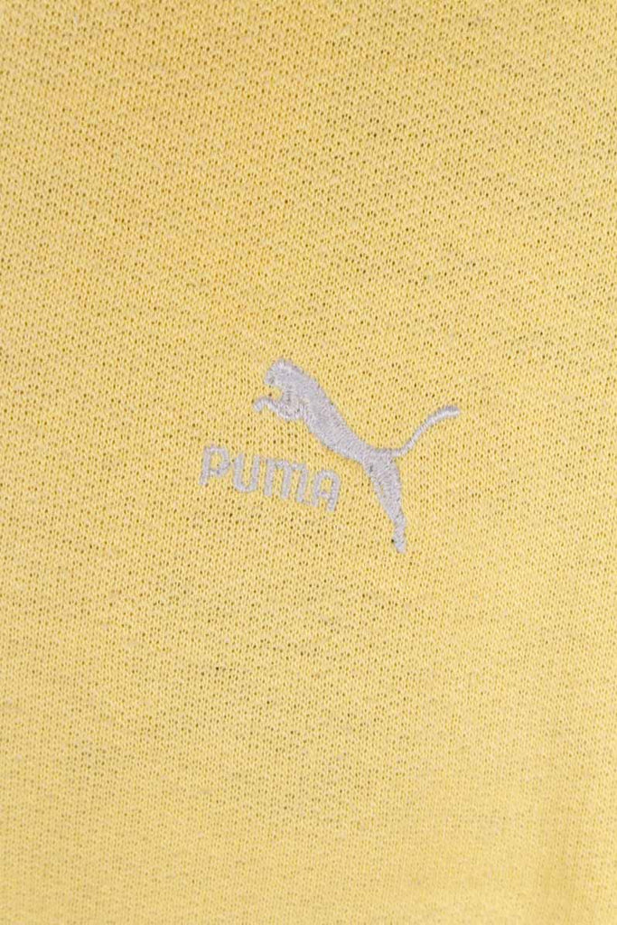 90s Puma Sweatshirt gelb
