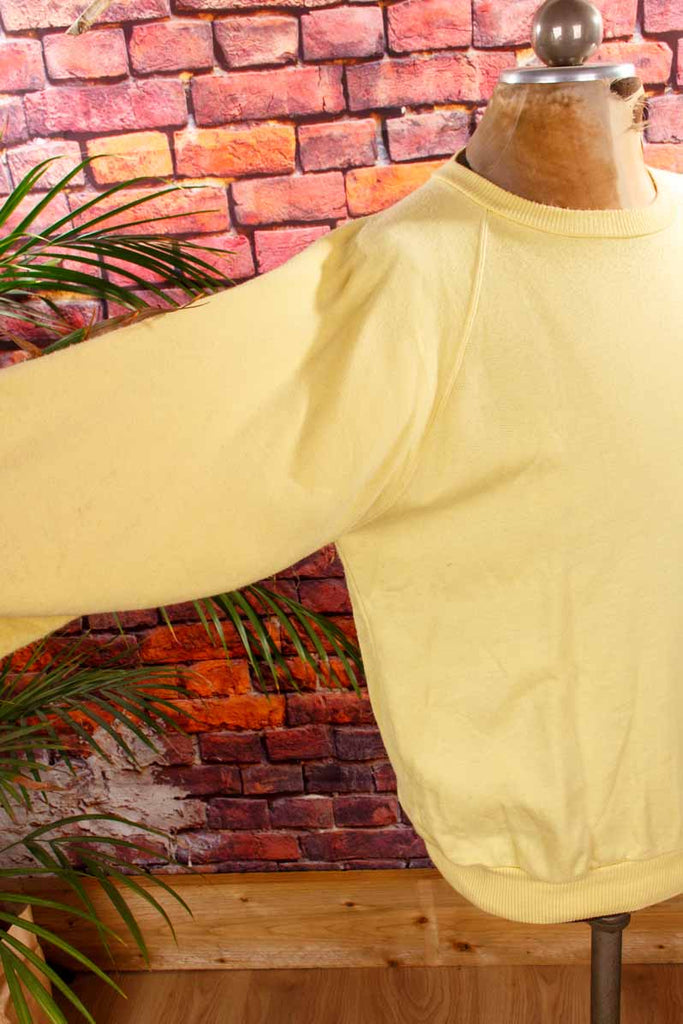 90s Puma Sweatshirt gelb