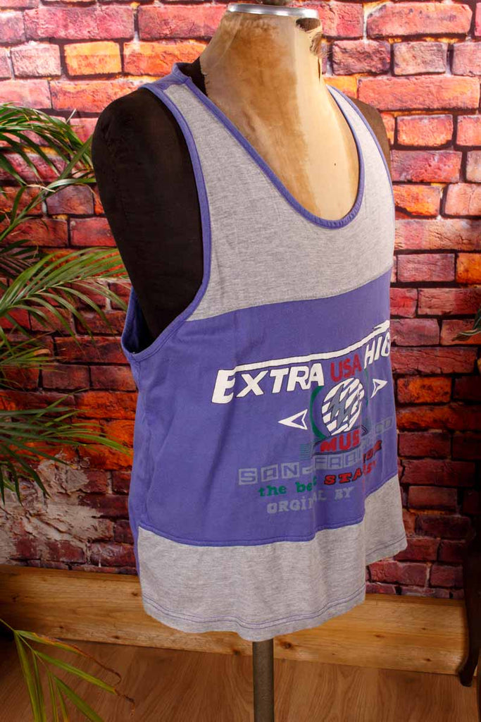 Vintage Ringershirt lila San Francisco