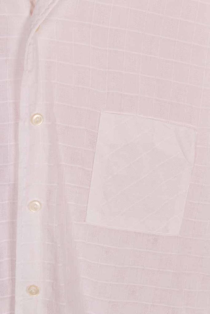 60s Hemd weiß Baumwolle