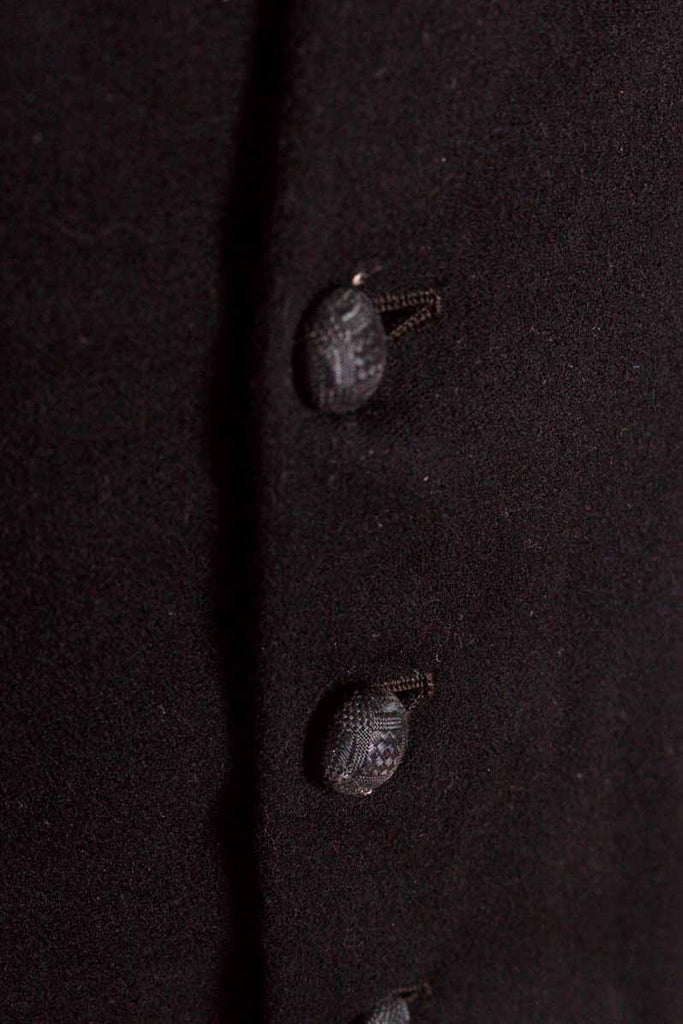 1930er Weste schwarz