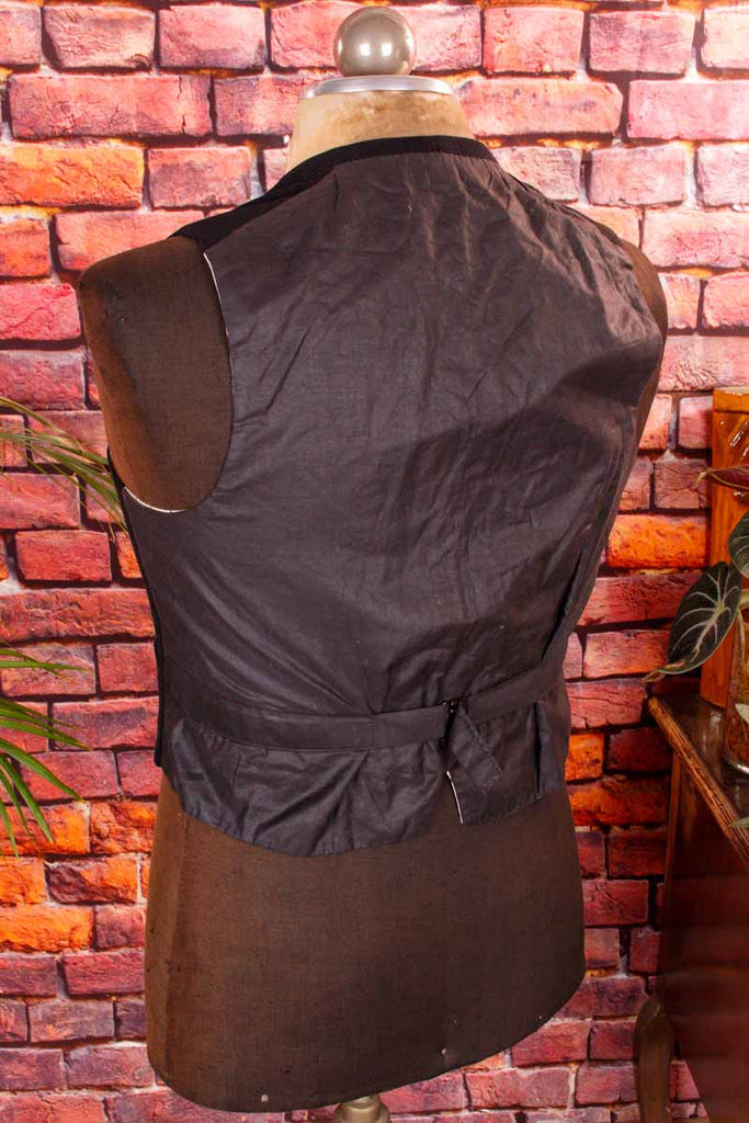 1930er Weste schwarz