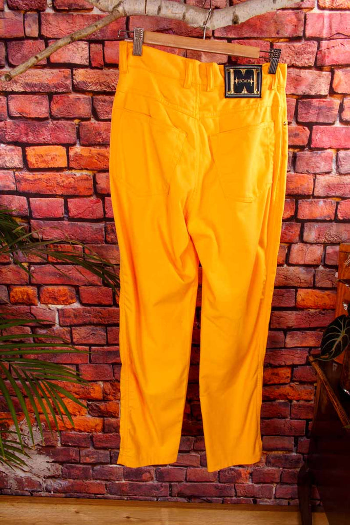 Vintage ESCADA Stretchjeans sonnengelb