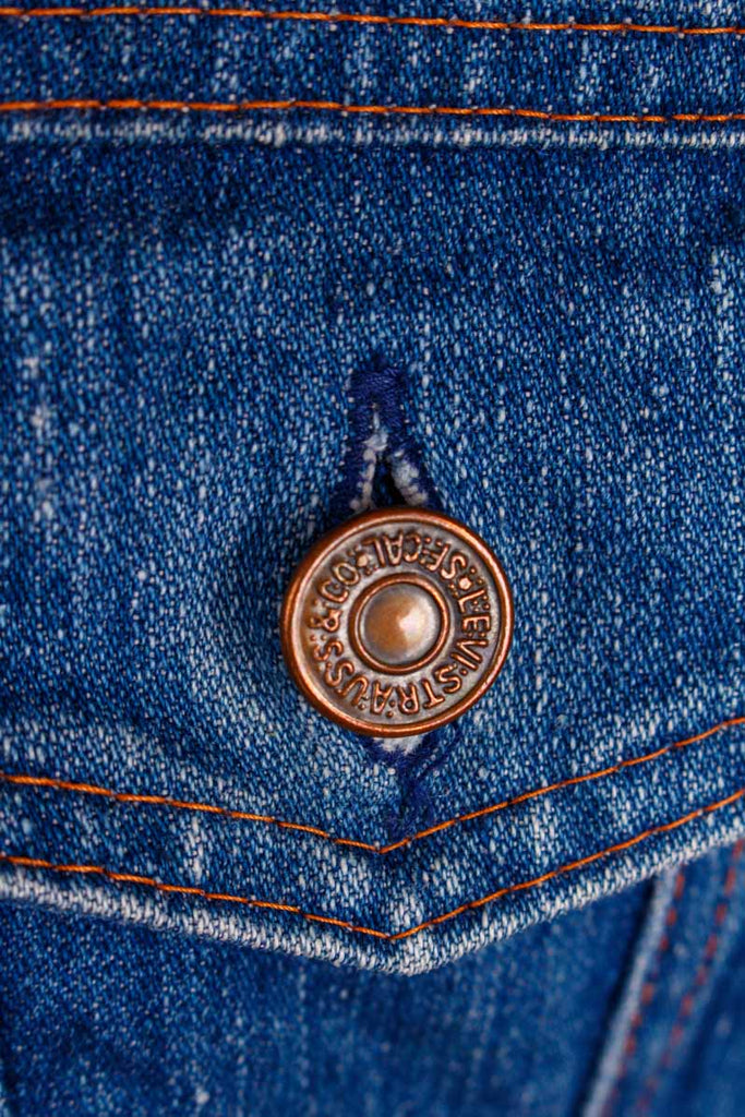 80s LEVIS Jeansjacke blau