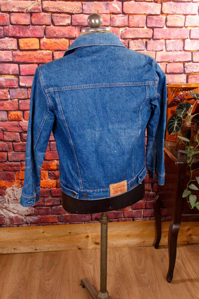 80s LEVIS Jeansjacke blau
