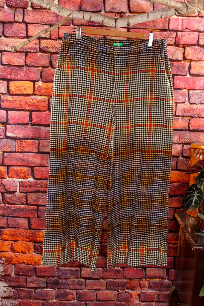 Benetton Palazzo Hose kariert