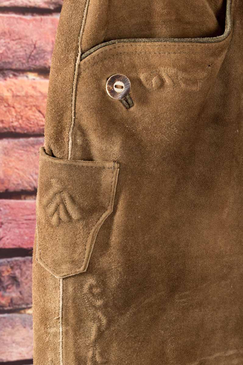 Spieth&Wensky Damen Lederhose braun
