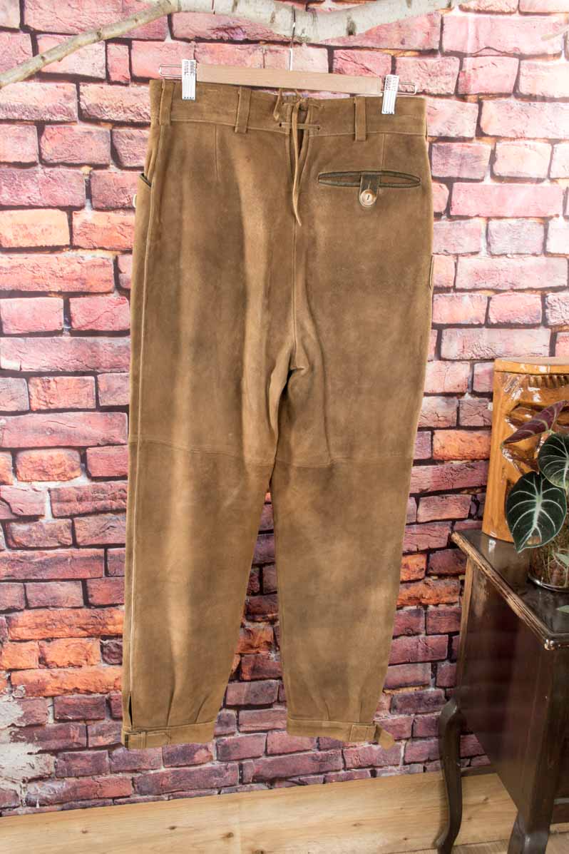 Spieth&Wensky Damen Lederhose braun