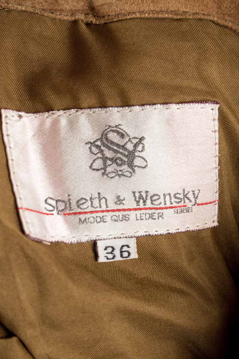 Spieth&Wensky Damen Lederhose braun