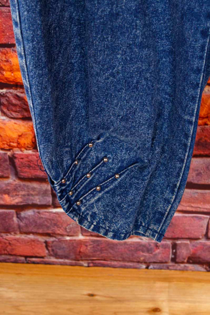 80s Jeans Haremshose Nieten