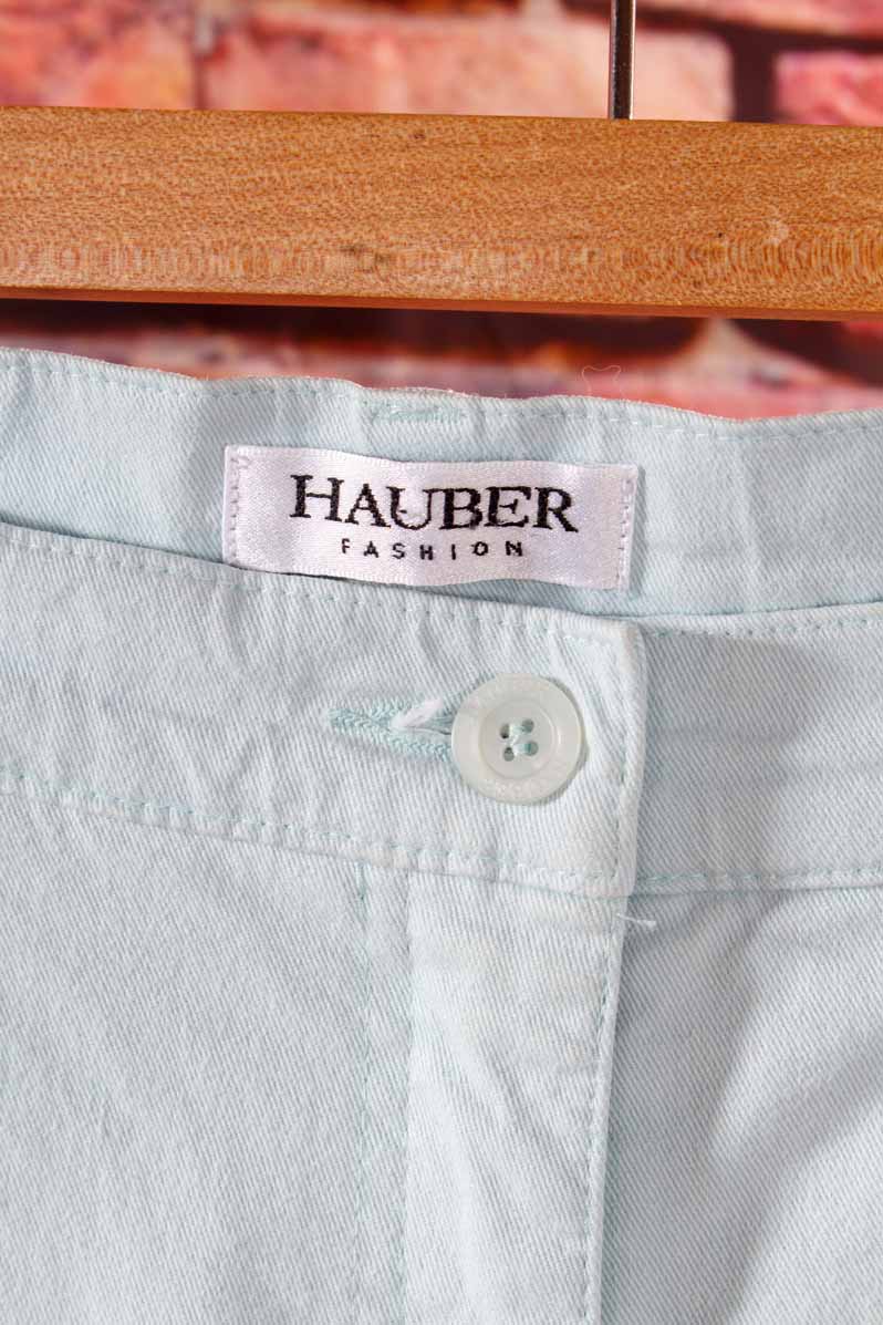 HAUBER Stretch Jeans türkis