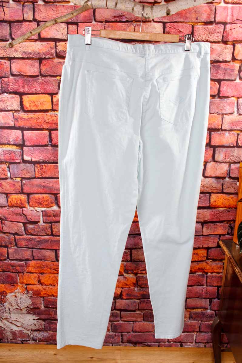 HAUBER Stretch Jeans türkis