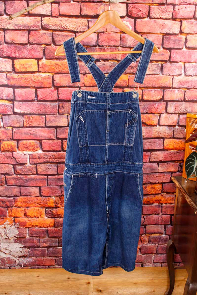 LEVIS Latzhose kurz blau