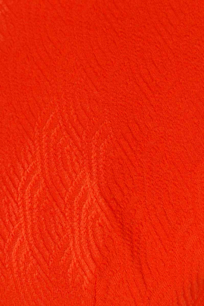 60s Minikleid orange