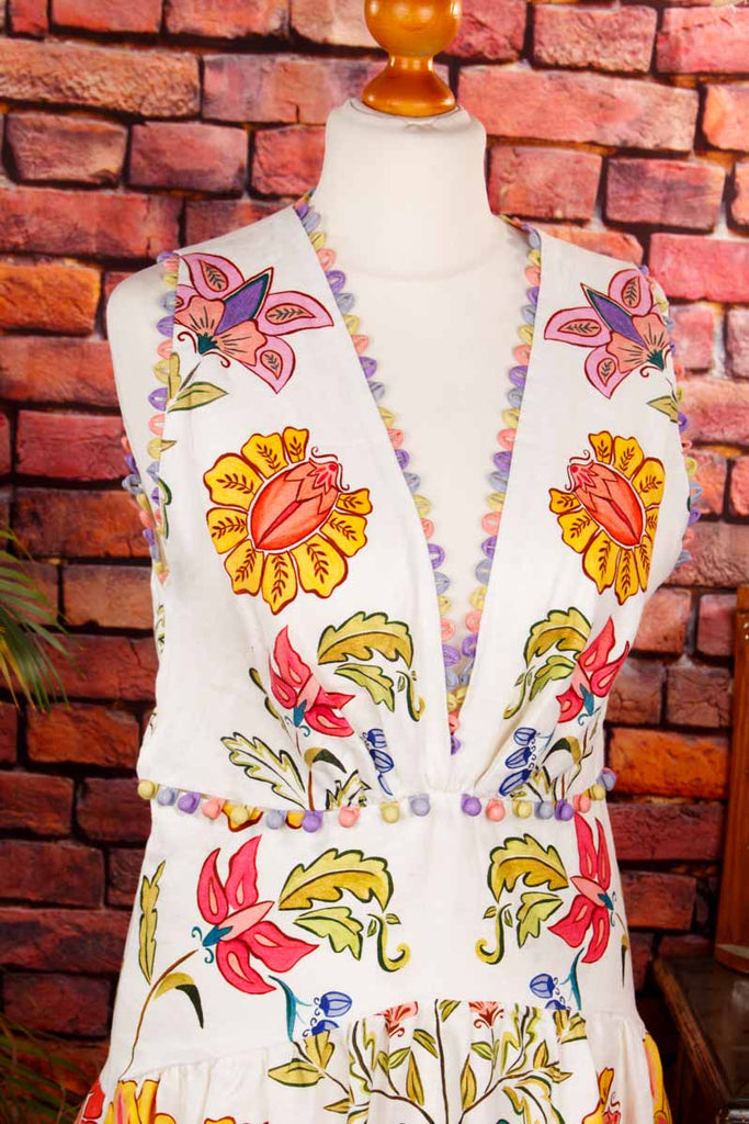 FARM Rio Floral Insects Maxi Dress