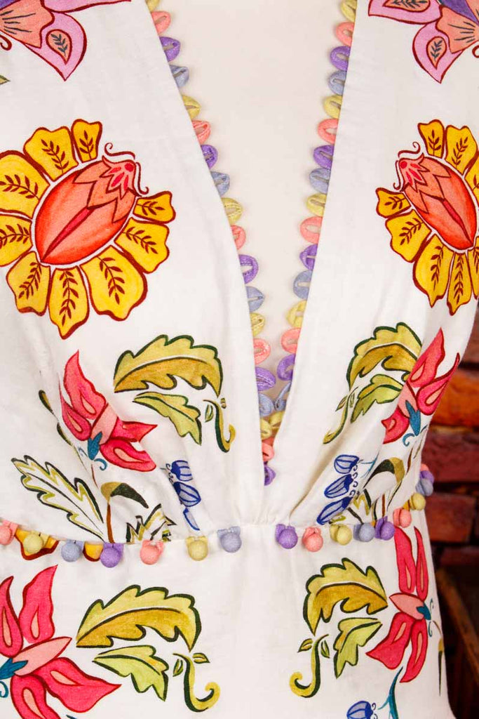 FARM Rio Floral Insects Maxi Dress