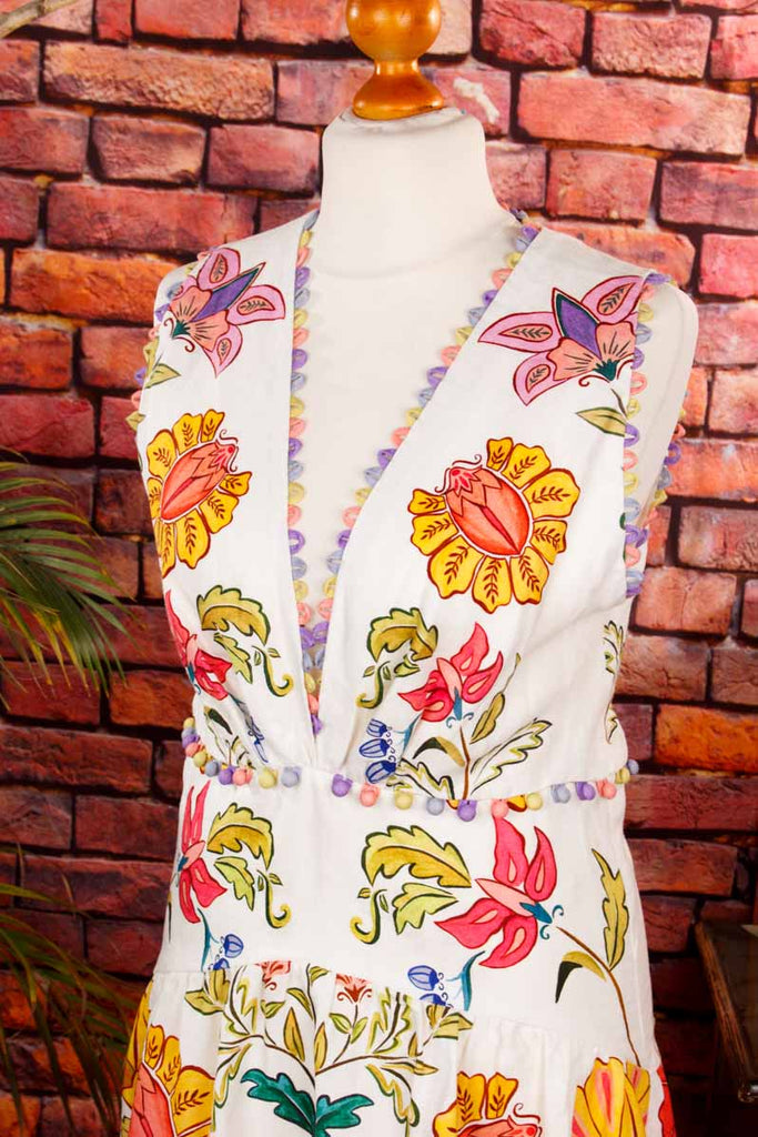 FARM Rio Floral Insects Maxi Dress