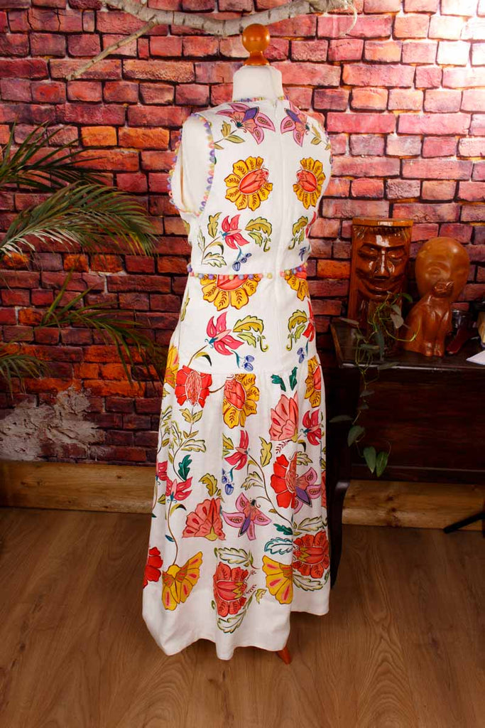 FARM Rio Floral Insects Maxi Dress