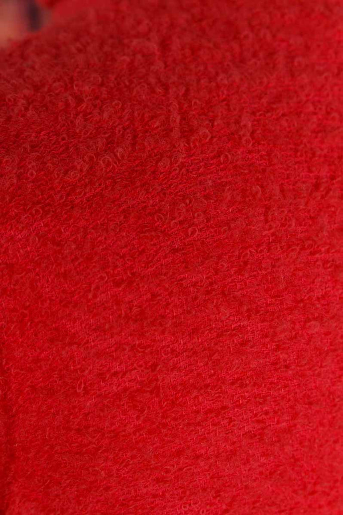 Etuikleid pink Wolle Bouclé