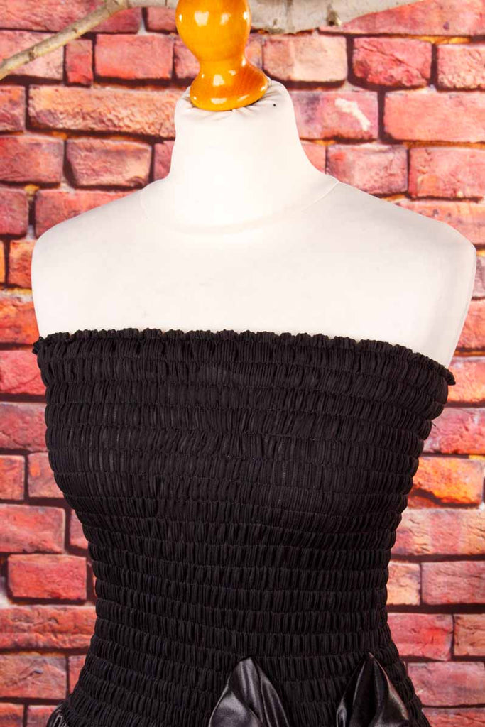 80er VEB Partykleid schwarz