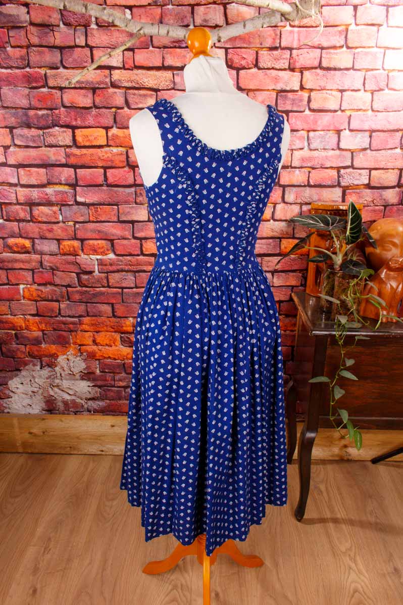 Vintage Dirndl blau