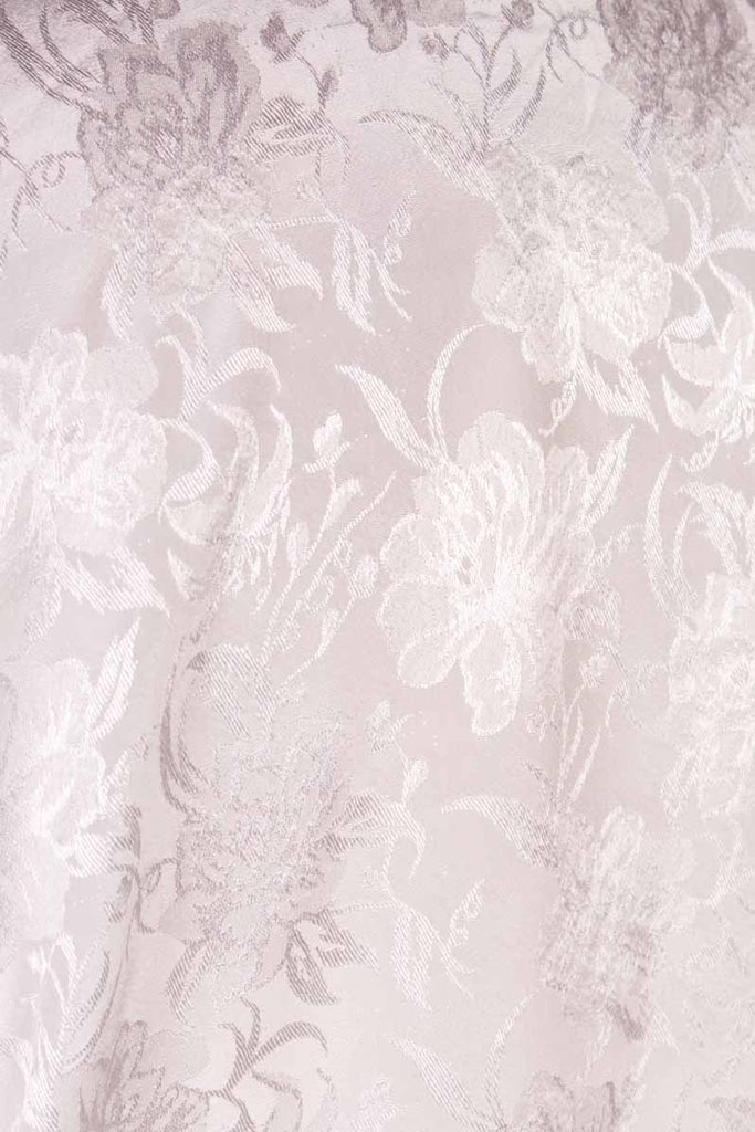 Vintage Satinbluse mit Jabot