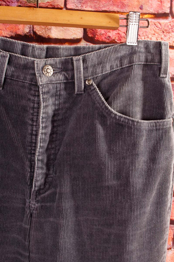 Mustang Cord Jeans grau 34/36