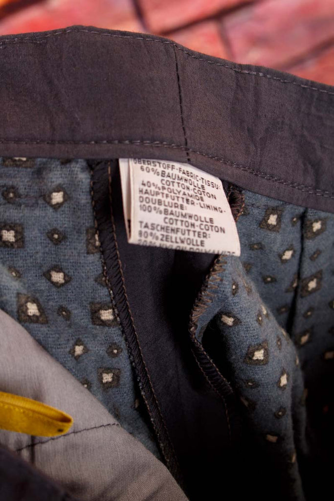 80s Karottenhose rau gefüttert