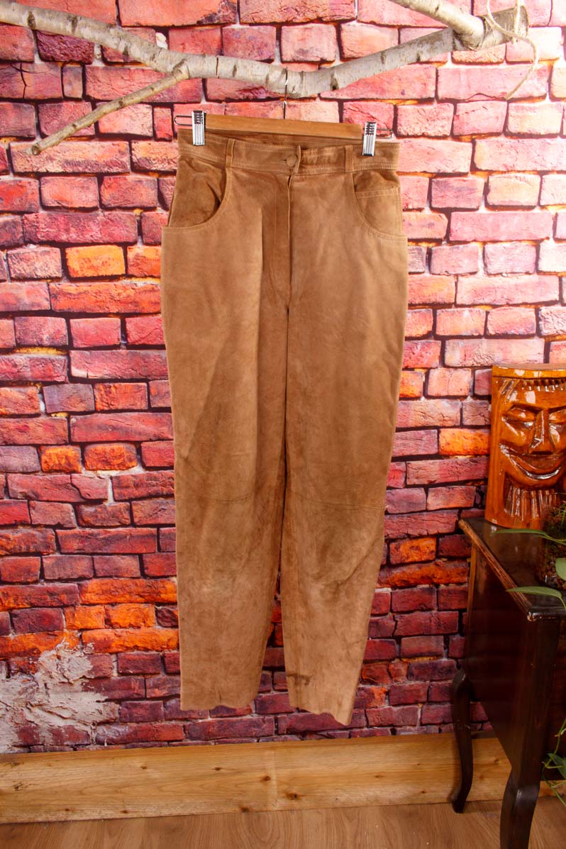 Vintage Lederhose beige