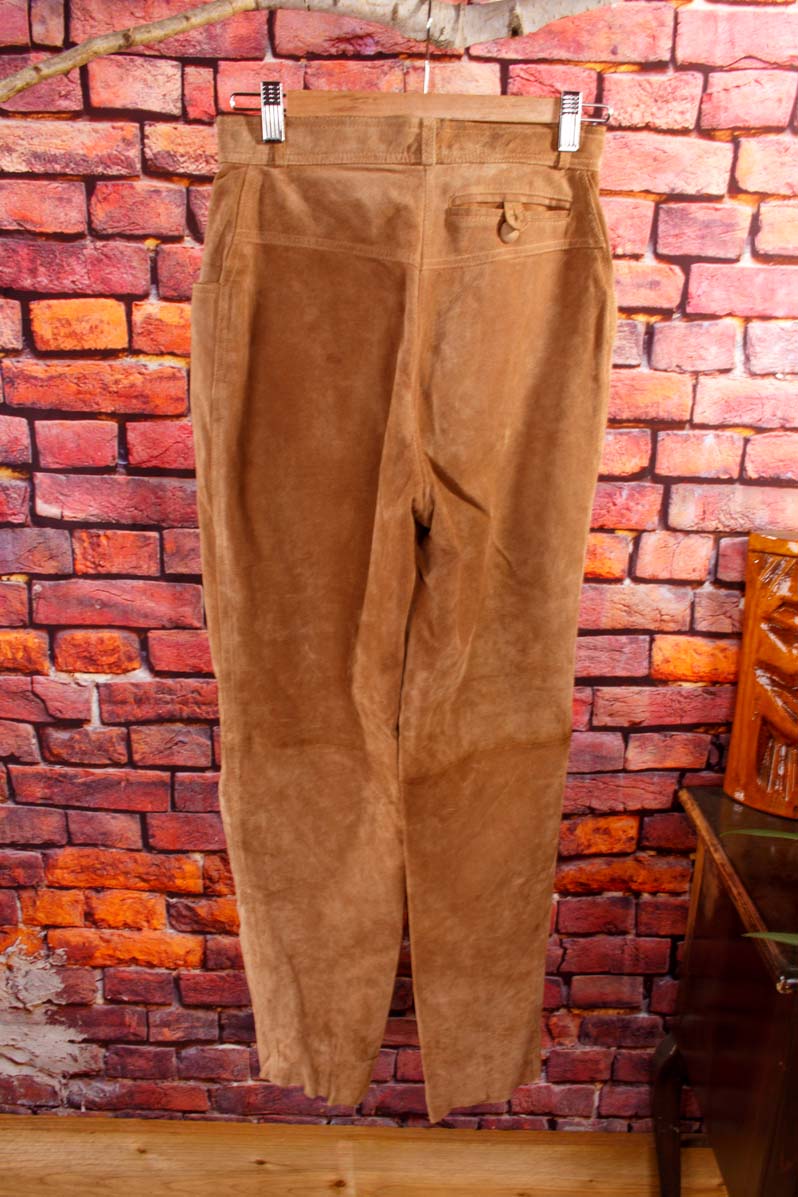 Vintage Lederhose beige