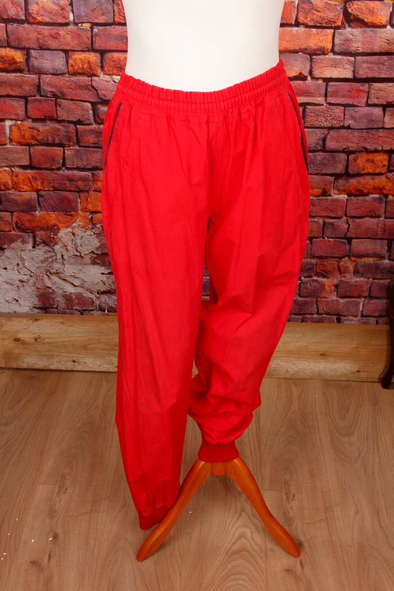 Vintage Baumwolle Trainingsanzug rot