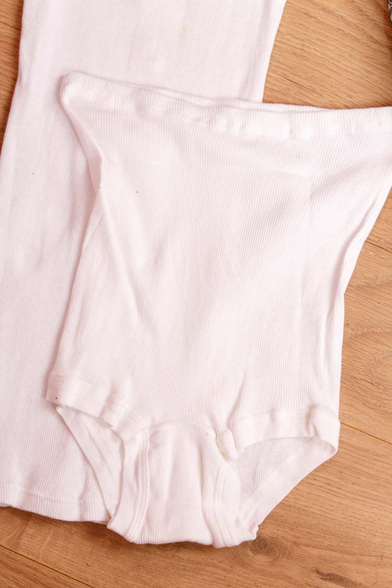 Schiesser Feinripp Set weiß