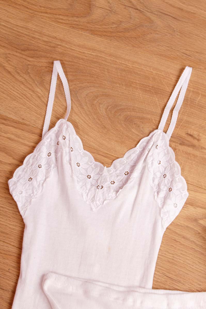Schiesser Feinripp Set weiß