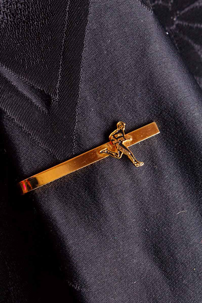 Krawattenklammer gold Jogger