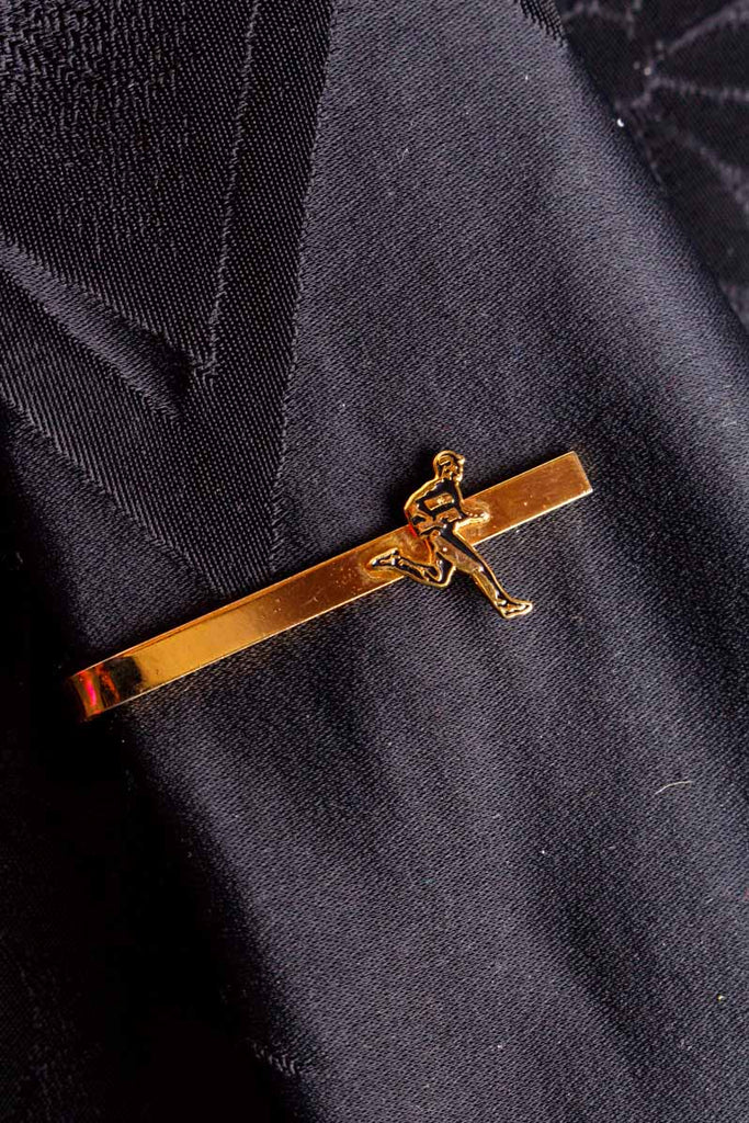 Krawattenklammer gold Jogger