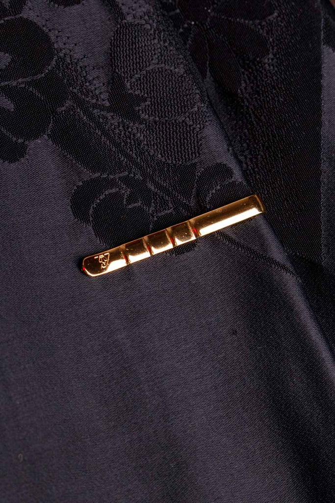 Krawattenklammer gold Schlangenkette