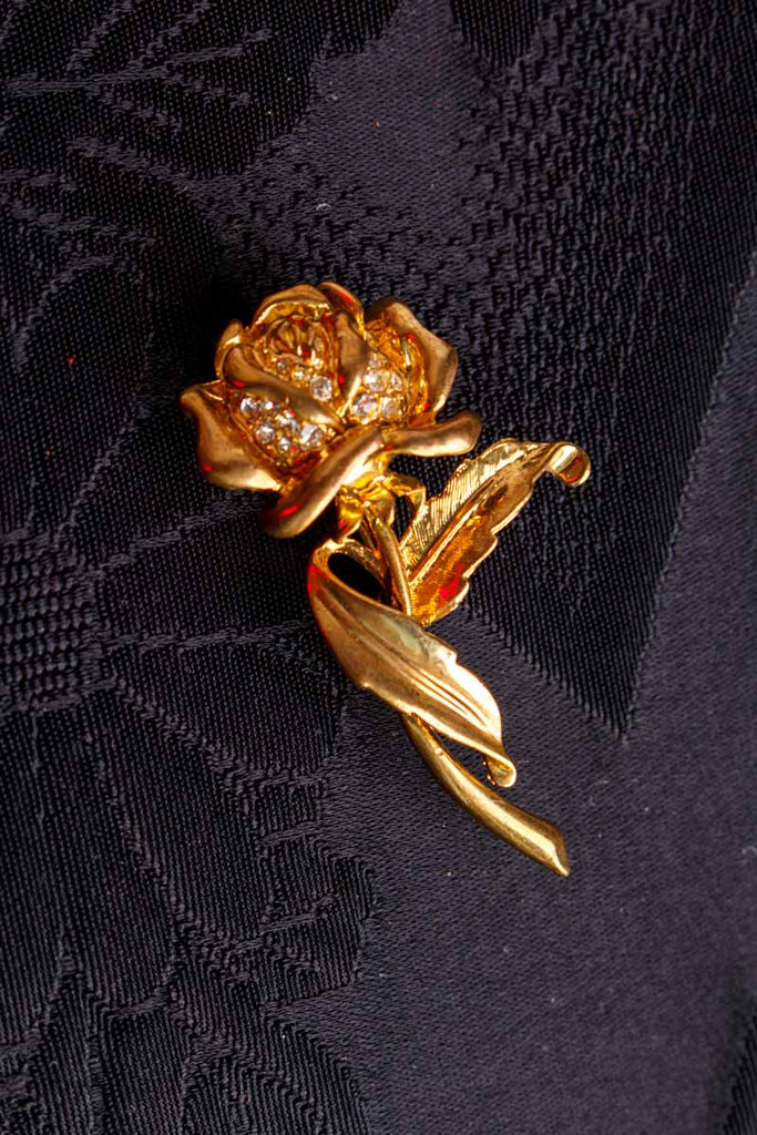 Vintage Brosche Rose Gold