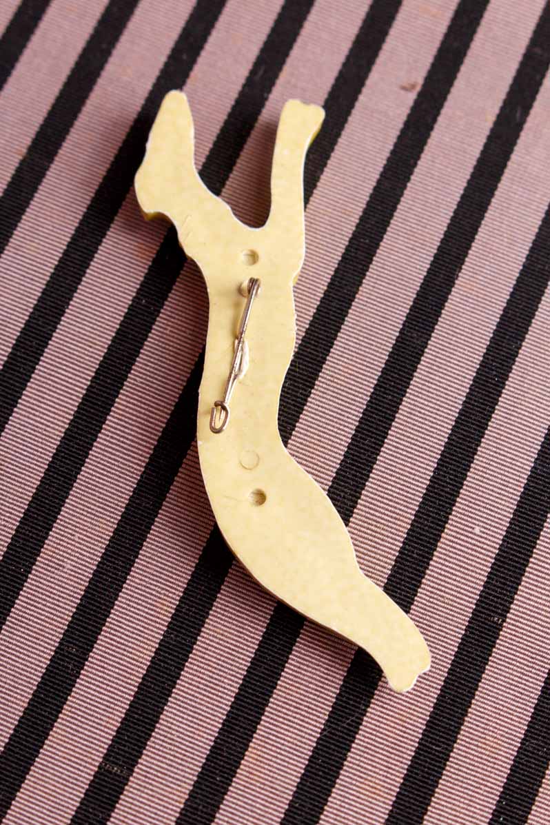 Vintage Anstecker Greyhound