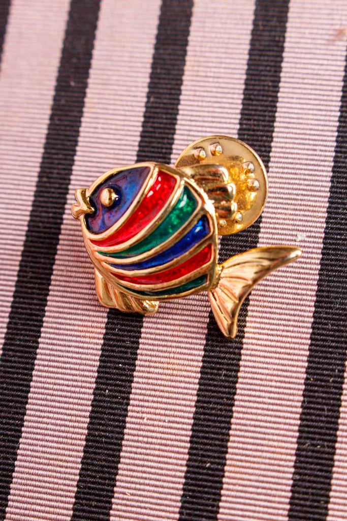 Mini Pin Anstecker Fisch