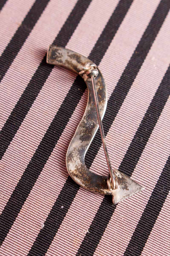 Brosche 925 Silber Pfeil