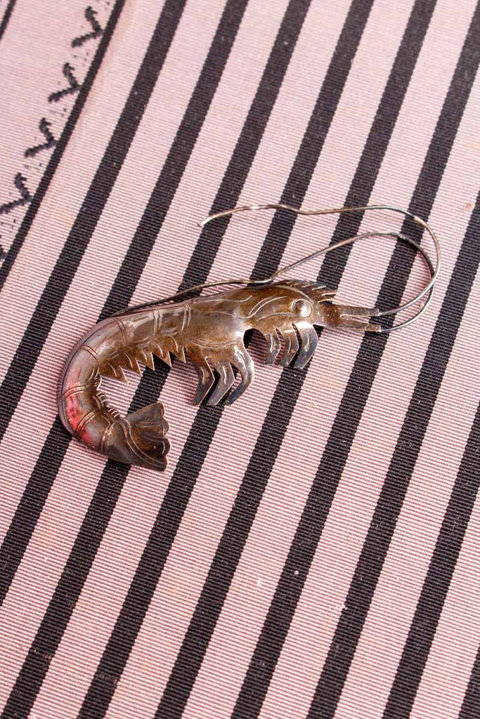 Brosche Hummer 925 Silber