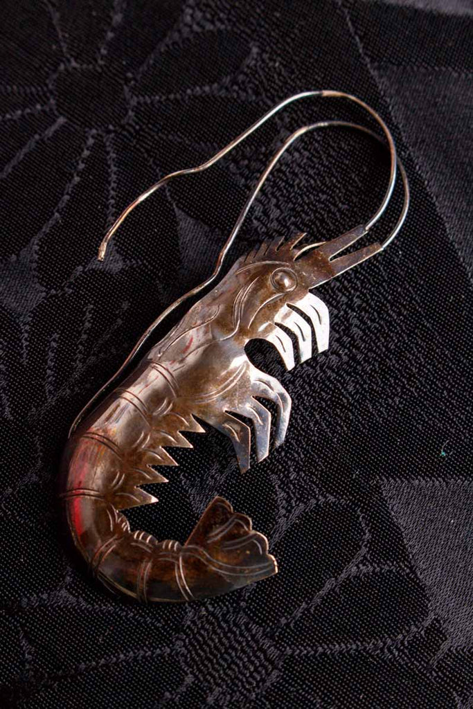 Brosche Hummer 925 Silber