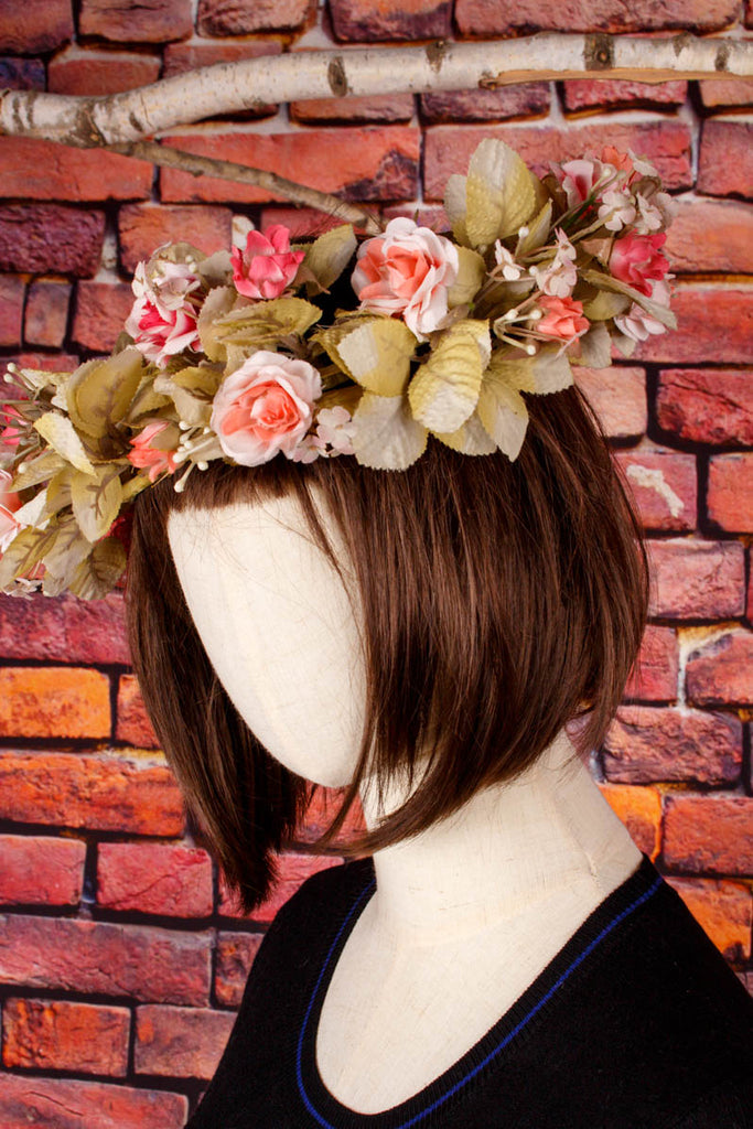 Kopfschmuck Blumenkranz
