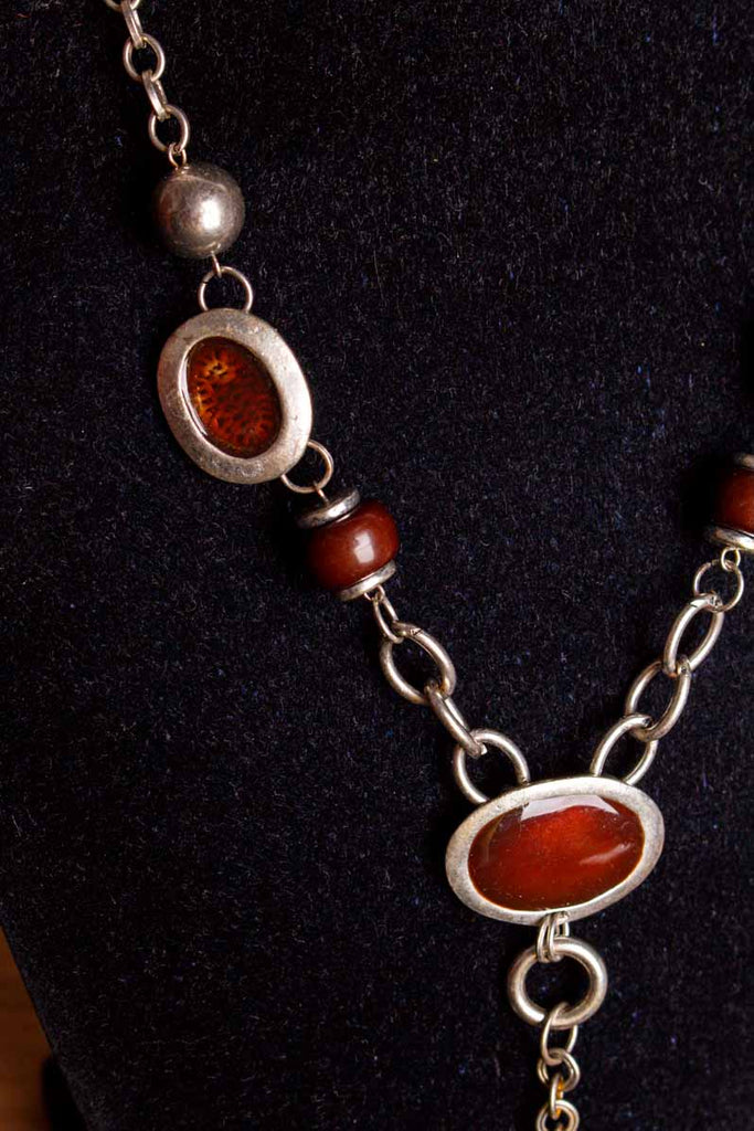 70s Disco Kette Emaille