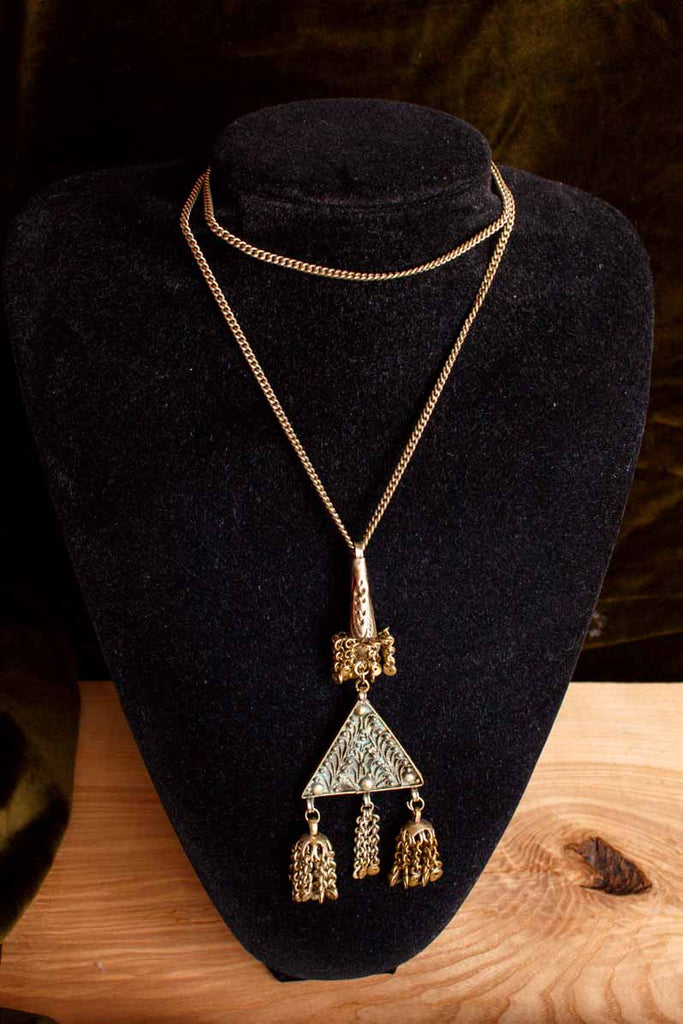 Hippie Kette mit Quaste